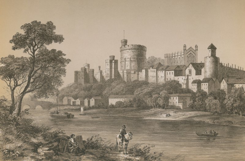 Windsor Castle af English School