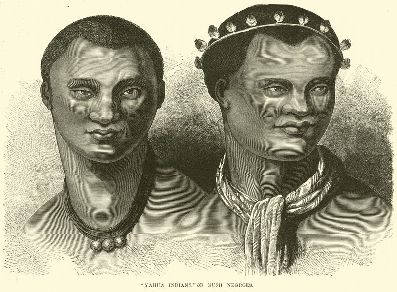 Yahua indianere, eller Bush sort af English School