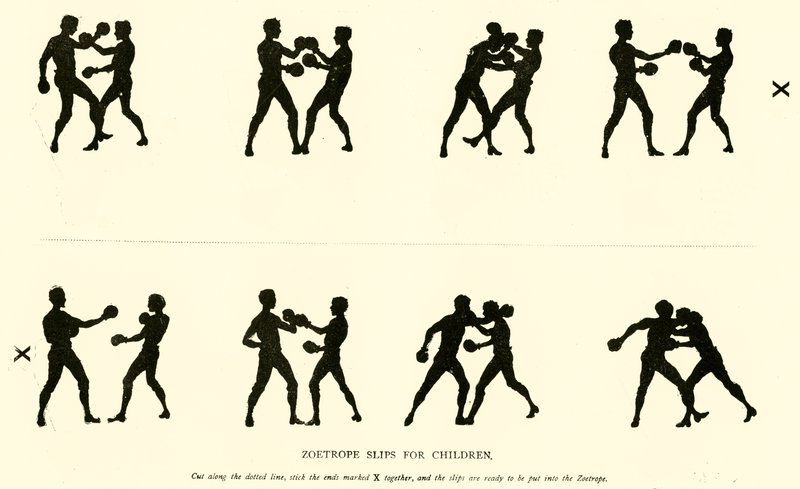 Zoetrope Slips til børn (gravering) af English School