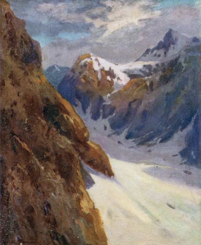 Scinoca Pass af Ernest William Christmas