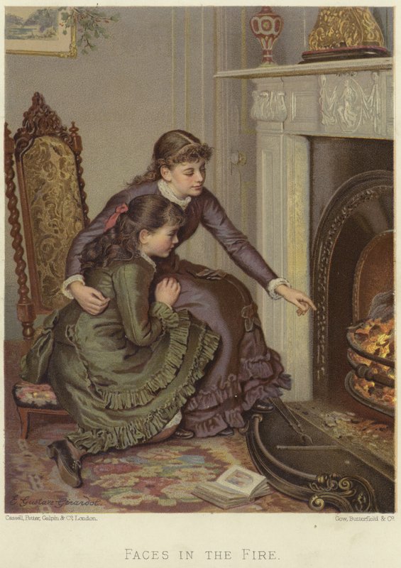 Ansigter i ilden af Ernest Gustave Girardot