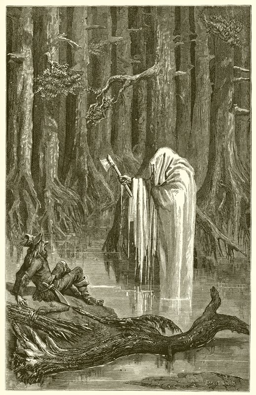 Mercury and the Woodman af Ernest Henry Griset