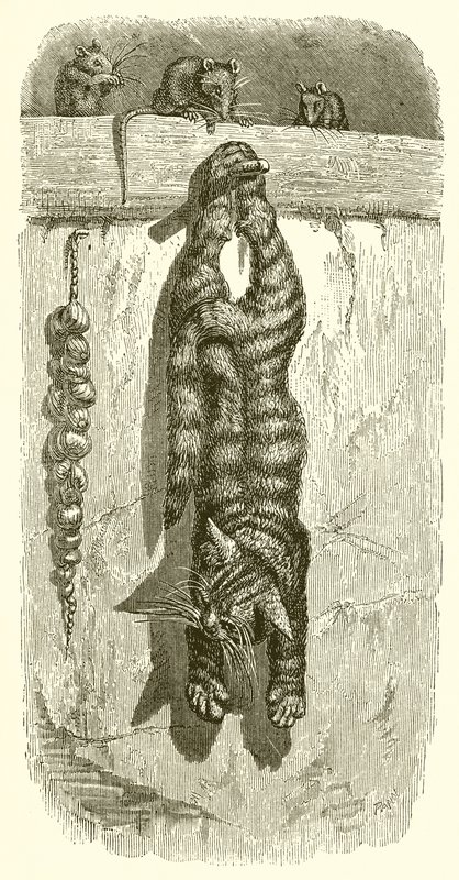 Katten og musene af Ernest Henry Griset