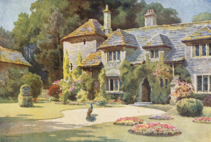 Godlingstone Manor, Swanage (farvemedlemmer) af Ernest William Haslehust