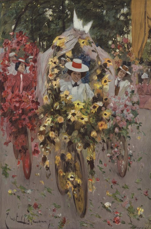Cykelkarneval af Ernst Heilemann