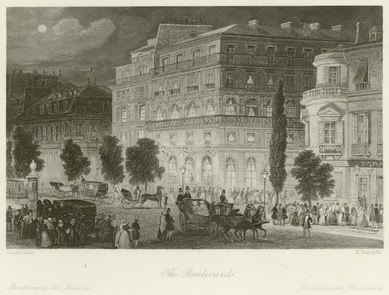 Boulevarderne af Eugene Louis Lami