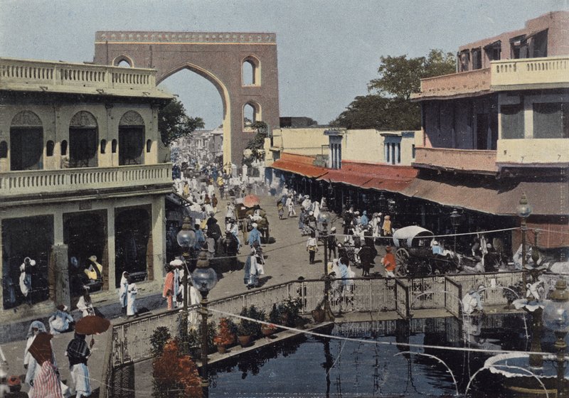 Hyderabad, La Rue Principale af European Photographer