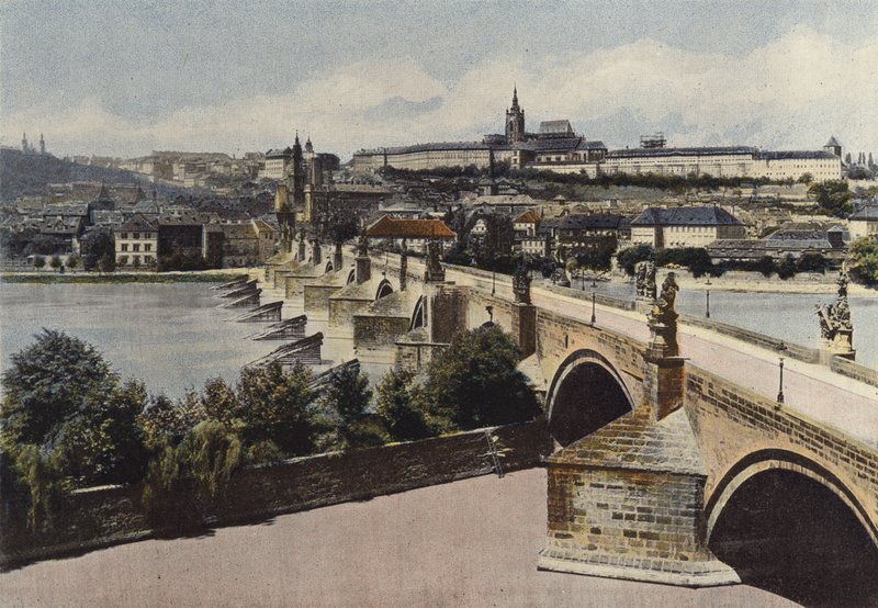 Prag, Karlsbroen af European Photographer