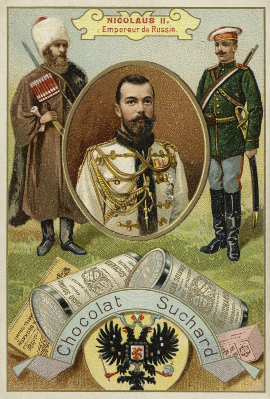 Nicholas II, zar af Rusland af European School