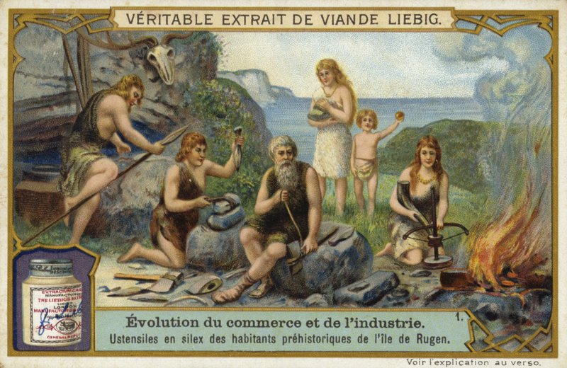 Prehistoric flint tool making on the island of Rugen  af European School