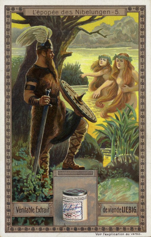 Scene from the Nibelungenlied  af European School