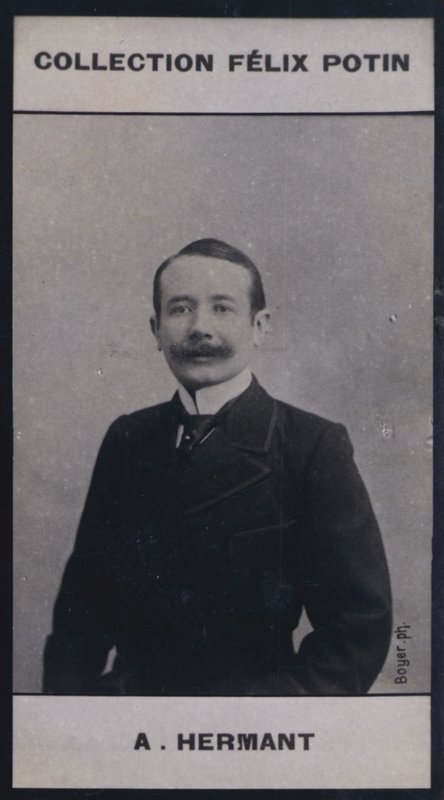 Abel Hermant (1862) (s/h-billede) af European Photographer