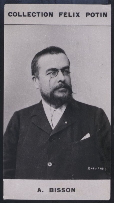Alexandre Bisson (1848) (s/h-billede) af European Photographer