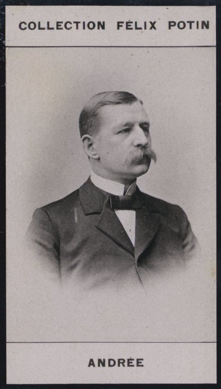 Auguste Andree (1854) (s/h-billede) af European Photographer