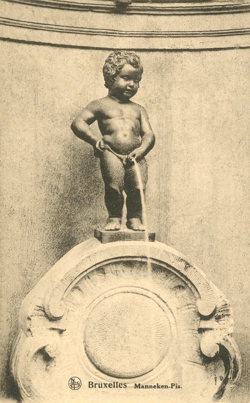 Bruxelles, Manneken-Pis af European Photographer