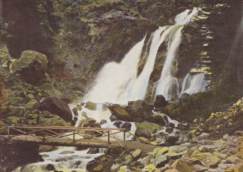 Cauterets, Lutour-vandfaldet af European Photographer