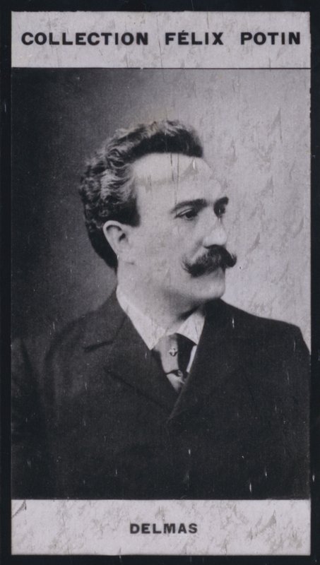 Francois-Joseph Delmas (1861) (s/h-foto) af European Photographer