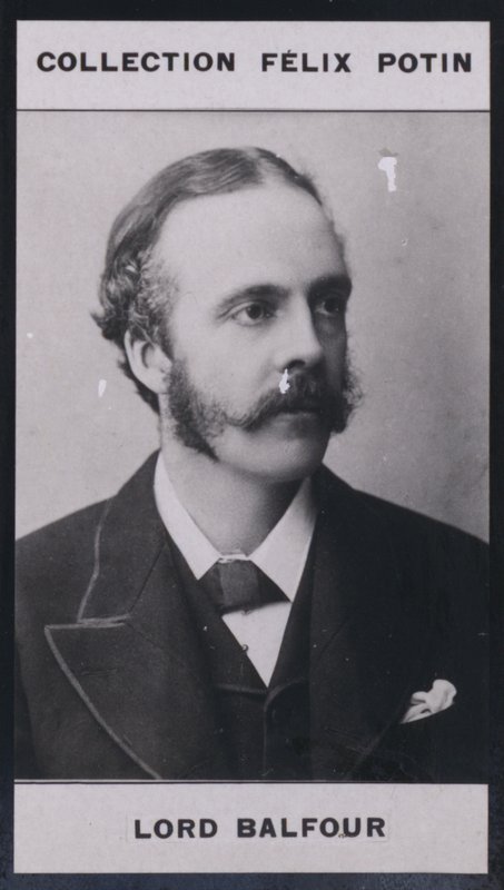 James-Arthur Balfour (1848) (s/h-billede) af European Photographer
