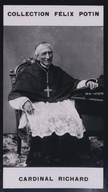 Mgr Benjamin Richard (1819) (s/h-foto) af European Photographer