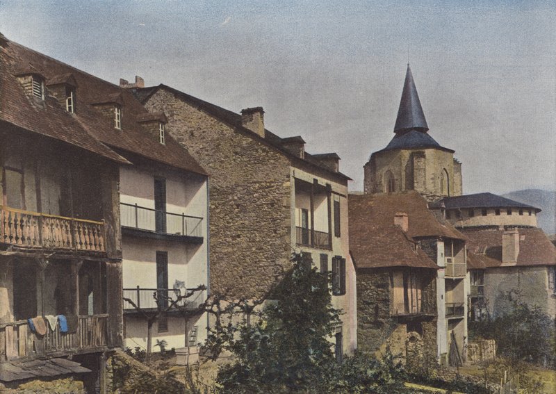 Saint-Savin i Argeles-dalen, kirken af European Photographer