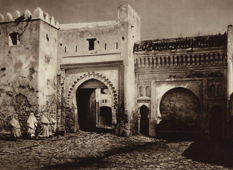 Tetuan, Gamle byport (s/h foto) af European Photographer