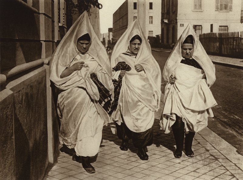 Tunis, jødiske kvinder (s/h-foto) af European Photographer