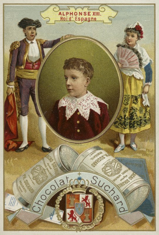 Alfonso XIII, konge af Spanien af European School