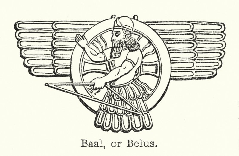 Baal eller Belus (gravering) af European School