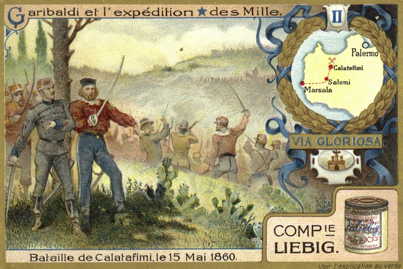 Battle of Calatafimi, Sicily, 15 May 1860  af European School