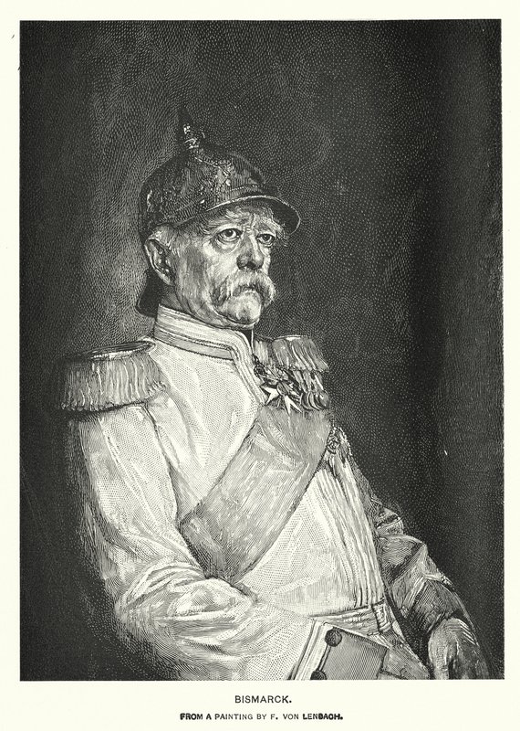 Bismarck (kobberstik) af European School