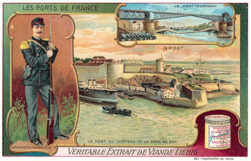 Brest (chromolitho) af European School