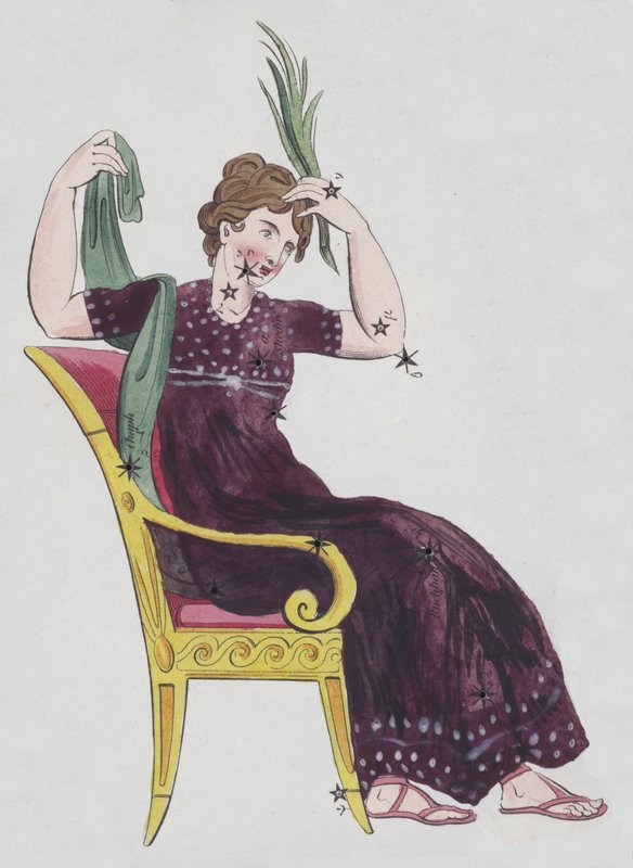 Cassiopeia (farve litho) af European School