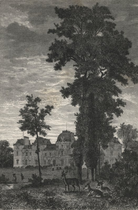 Chateau De M. M. Pereire At Armainvilliers (gravering) af European School