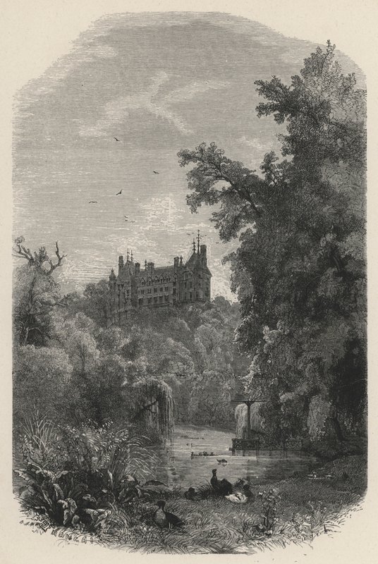 Chateau De Mouchy (gravering) af European School