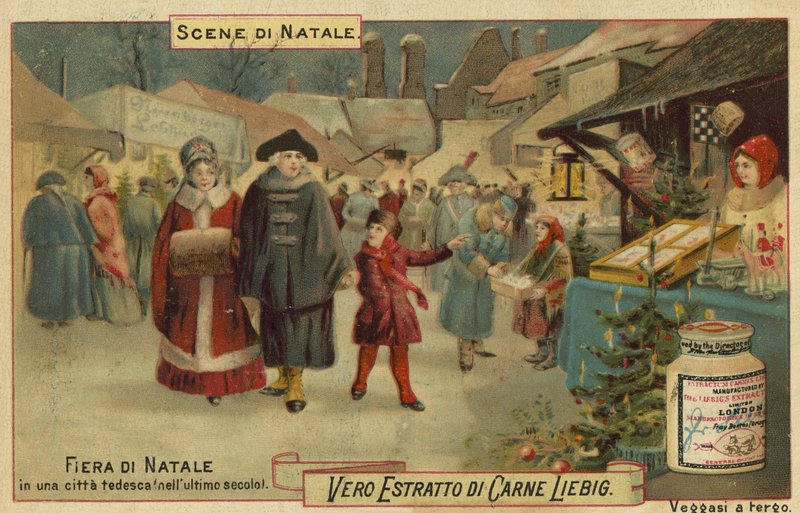 Julemesse i en tysk by af European School