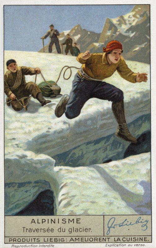 Crossing a glacier  af European School