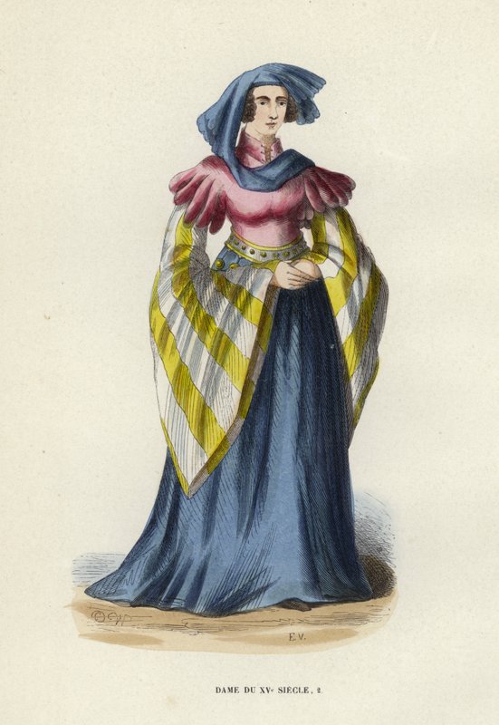 15th Century Lady af European School