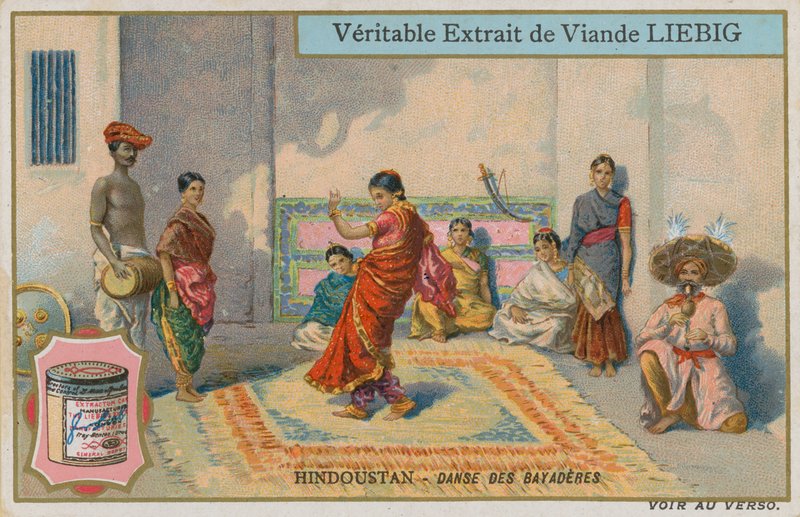 Dansepigernes dans i Hindustan af European School