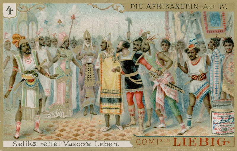 Die Afrikanerin: Akt 4 (I) af European School