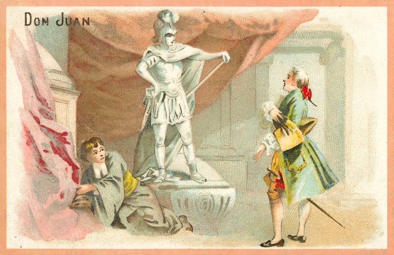 Don Juan (chromolitho) af European School