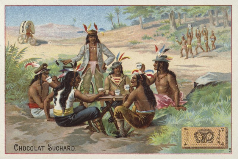 Drikker Suchard chokolade af European School