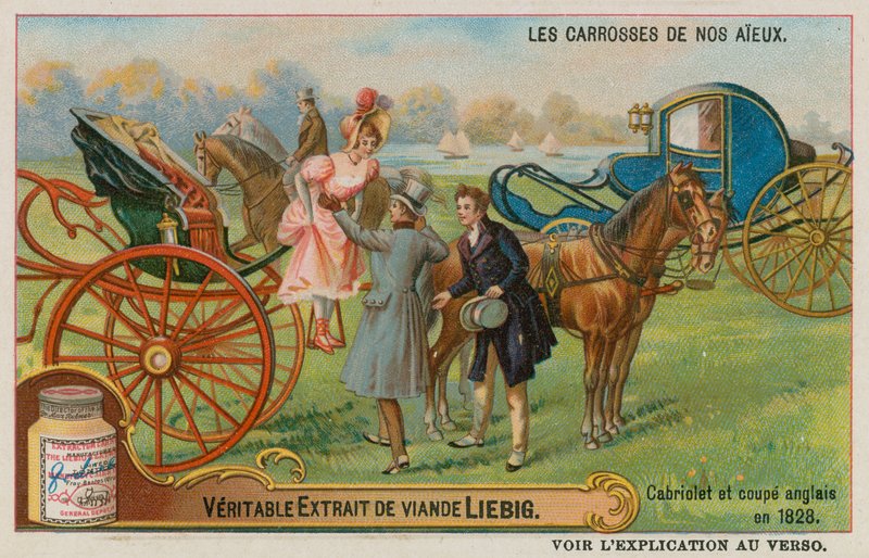 Engelske cabriolet- og coupébusser i 1828 af European School