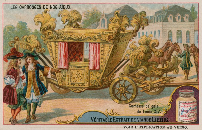 Galatræner for kong Louis XIV af European School