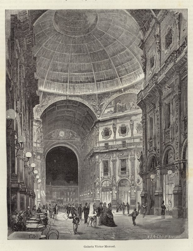 Galleri Vittorio Emanuele II af European School