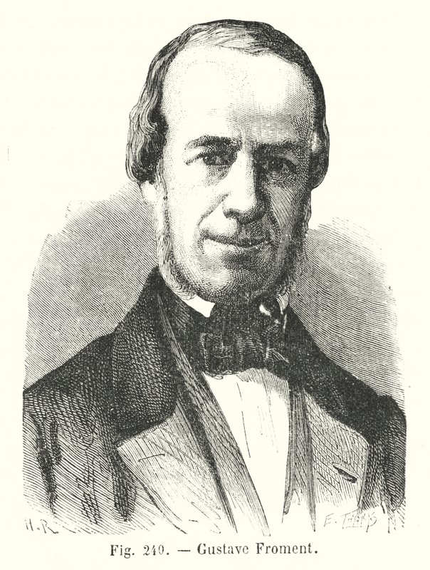 Gustave Froment (gravering) af European School