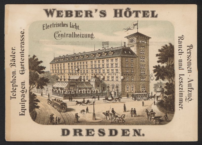 Hotel Trade Card af European School