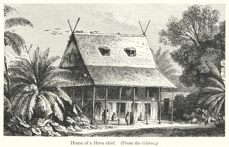 House of a Hova-høvding (gravering) af European School