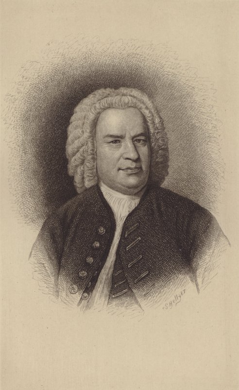 Johann Sebastian Bach (gravering) af European School