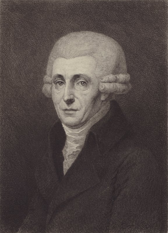 Josef Haydn (gravering) af European School