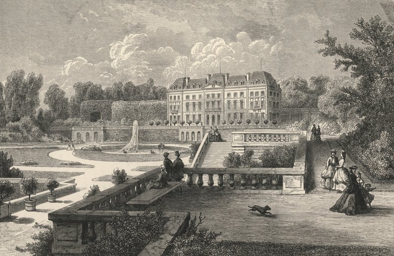 Meudon (gravering) af European School